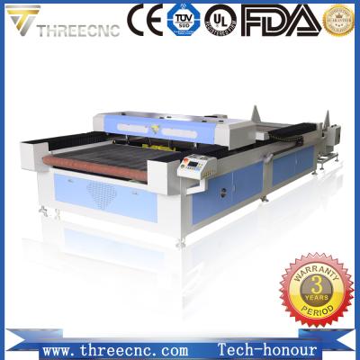 China Best selling laser cutting machine with automatic feeding TLF1530-80W. THREECNC for sale