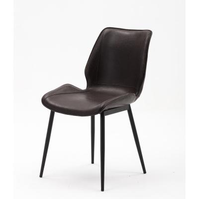 China High Quality Modern Minimalist Restaurant Table Chair Dining Chair Black for sale