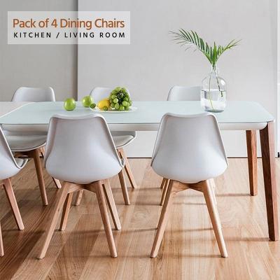 China Modern 2022 New Design Cafe Restaurant Leisure Plastic Chair Upholstered Dining Chair for sale