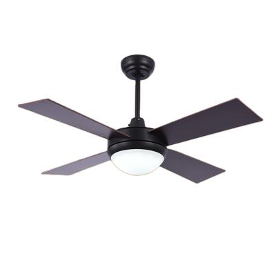 China Modern Design Convenient Premium Aluminum Plywood Blade Ceiling Fan Light With Remote Control for sale