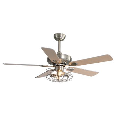 China New Product 52inch Modern Living Room Ceiling Fans With Remote Control Ceiling Fan With Light Lamp for sale