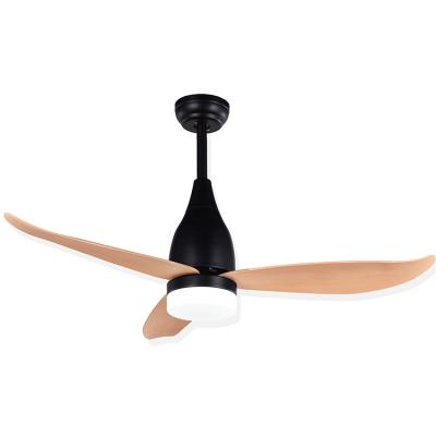 China New Design 2019 Convenient Ceiling Fan Remote Control Ceiling Fan With LED Light Dimmable Suspension Lighting for sale