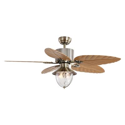 China Convenient Decorative Fancy Electric Motor Ceiling Fan Glass Pendant Cooling Light for sale