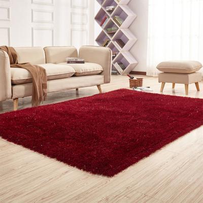 China Modern Design Living Room Faux Fur Bedroom Rugs Non-Slip Long Pile Shaggy Carpet for sale