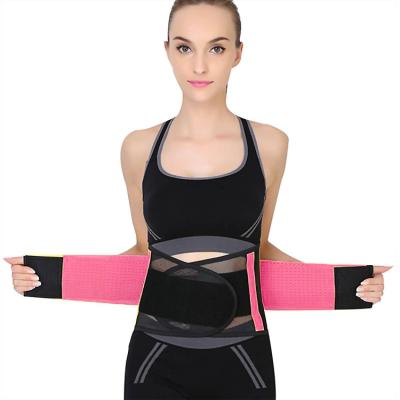 China New Mesh Fabric Light Breathable Waist Waist Trimmer Summer Breathable Trainer Slimming Body Shaper Sports Workout Belt for sale