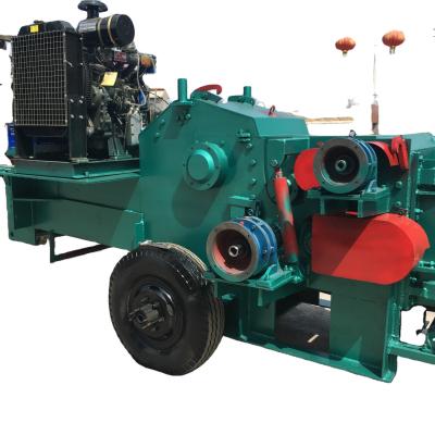 China hot sale wood pellet plant chipper diesel wood shredder/wood chipper machine/wood log chipper machine for sale