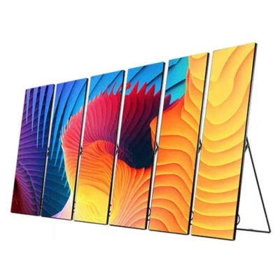 China High Quality Indoor HD Indoor Full Color POS LED Poster Indoor Led Display P1.75 for sale