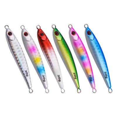 China FUNADAIKO 40g JMS100 Lead Best Selling High Quality Luminous Saltwater Metal Slow Jig Fishing Jig Fish Lure Tackle for sale