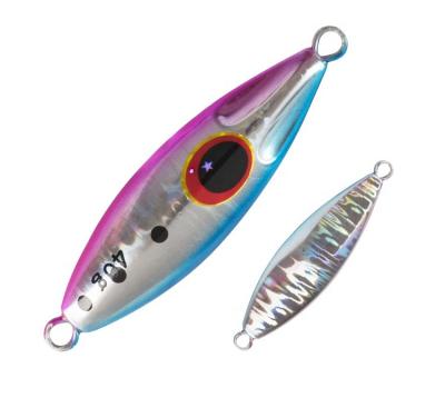 China FUNADAIKO 40g Saltwater Fish Lead Fish Throwing Metal Jig Slow Fishing Lure Lure Sea Fish Luminous Fishing Hard Jig for sale