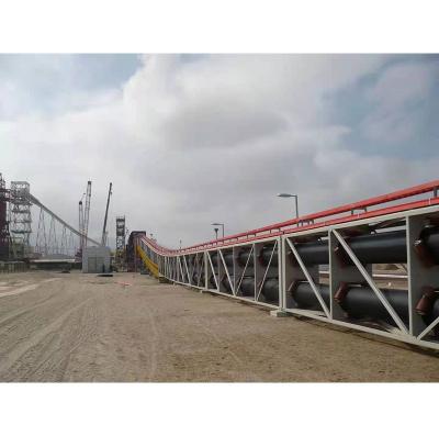 China Coal Pipe Conveyor Heat Resistant Design for sale