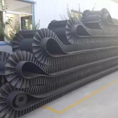 China Customized Side Wall Belt Bottom Conveyance Of Bulk Materials From 0 To 90 for sale