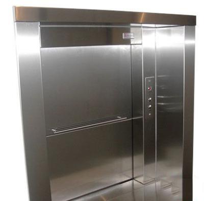 China 250kg 300kg Residential Dumbwaiter 304  Stainless Steel Cabin By-Parting Door For Restraurant for sale