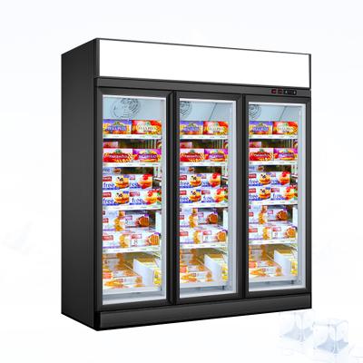 China Professional Manufacture of Single-temperature RUIBEI Refrigerated Commercial Upright Showcase Freezer for sale