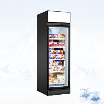 China High Quality Eco-friendly Glass Door Refrigerator Display Freezer Upright Freezer for sale