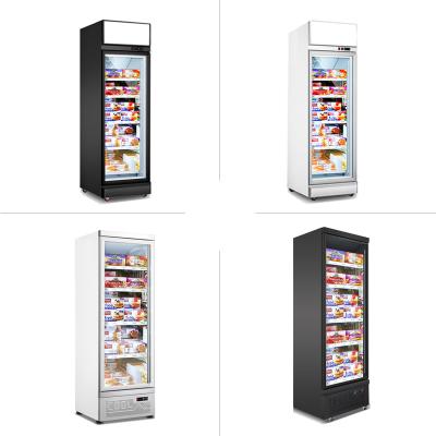 China Upright Commercial Supermarket Glass Door Refrigerator Freezer Display Case Eco - Friendly for sale