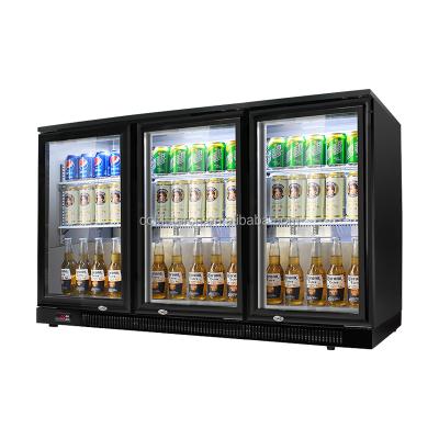 China Energy Efficiency Commercial Refrigerated Display Showcase Glass Door Desktop Cooler For Beer for sale