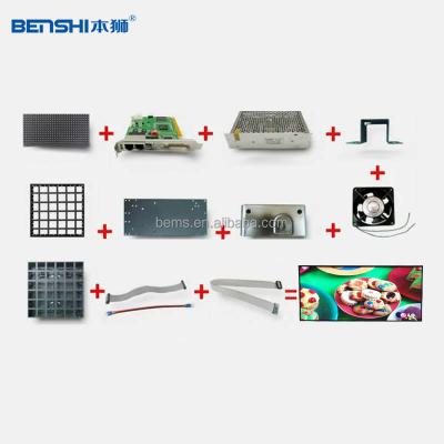 China P3.5 P3.91 p4 p6 p10 indoor indoor splicing door led screen led video wall led signage rental digital frame display screen en venta