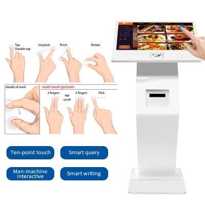 China Queuing Machine Queue Ticketing Management System LCD Touch Screen With Strong WiFi Network for sale