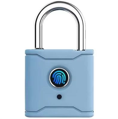 China IP55 Waterproof Fingerprint Padlock Combination For Backpack Luggage for sale