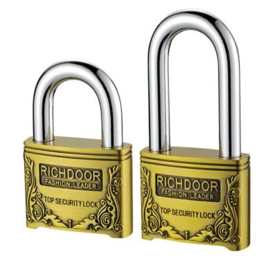 China Fechadura de liga de zinco de carga pesada de combinação de cadeado para exterior Combo Lock 25mm à venda