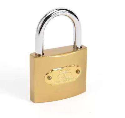 China Security Brass Padlocks Keyed Alike 50mm Outdoor Customized for sale