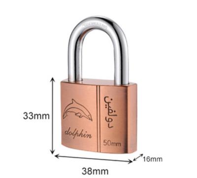 China Indoor Bulk Padlocks Keyed Alike Weatherproof Iron Red Bronze for sale