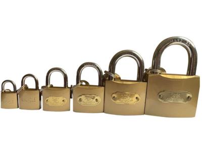 China Custom High Security Copper Padlock For Home Student Dormitory 10 pack for sale