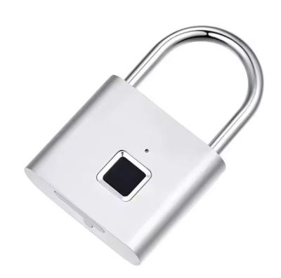 China Intelligent Safety Fingerprint Padlock Keyless Locker Antitheft for sale