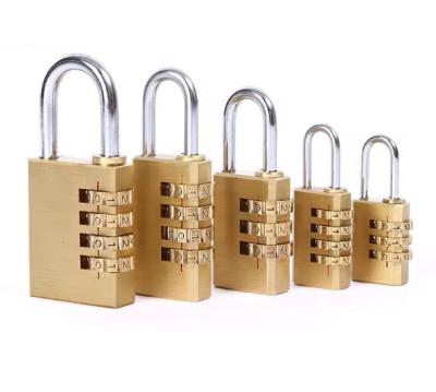 China Brass Digital Aerolite Passcode Padlock Kofferbak 3 cijfers ODM Te koop