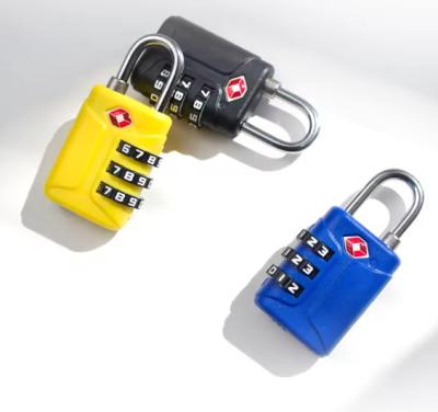 China Integrated Small Combo TSA Travel Locks For Airways Luggage for sale