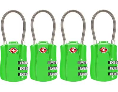 China 3 Digital Luggage Combination Lock Suitcase Locks Tsa Approved for sale