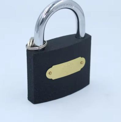 China Household Door Security Cast Iron Padlock Outdoor Weatherproof for sale