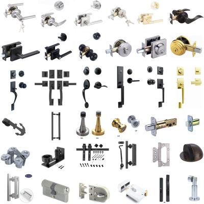 China Mortise Door Lock Set Stainless Steel Modern Entrance Door Pull Handle Metal Door Lock en venta