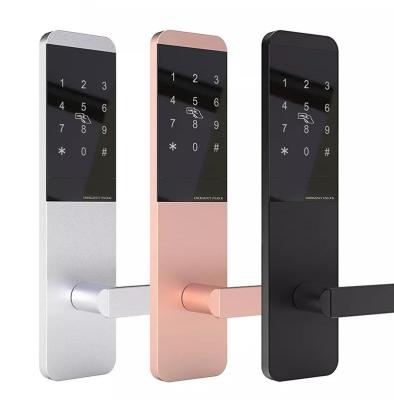 China Digital Smart Door Lock Hotel RFID Card Password Door Lock System With TTlock à venda