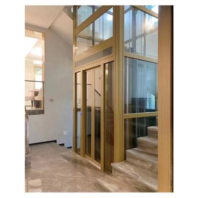 China Modern Villa Elevator Residential Glass Villa Used Panoramic Glass Elevator for sale