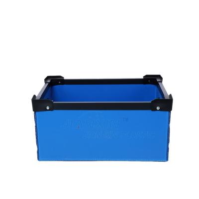 China Recycled Foldable Corrugated Materials Turnover Box for sale