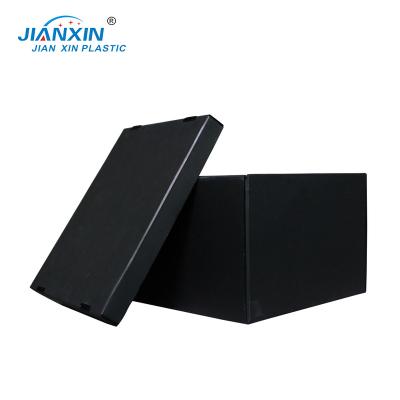 China Reusable Corrugated Plastic Storage Boxes And Constainers Board Boxes / Groove / Impraboard Box for sale