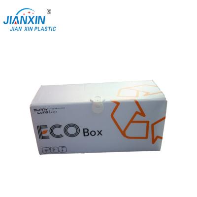 China Recycled Materials Factory Customized Reusable Polypropylene Logistics Box for sale