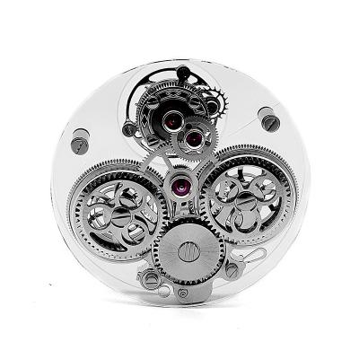 China Brass Hand Winding Sapphire Tourbillon Watch Movement for sale