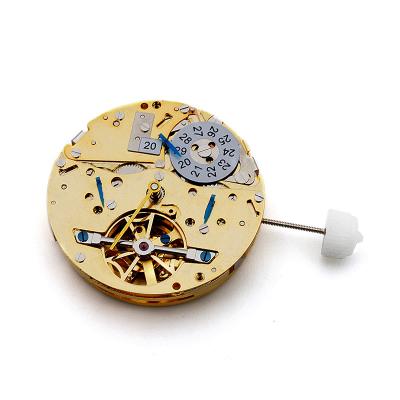 China Brass gold mechanical watch movement for sale