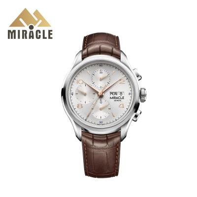 China Wholesale Luxury Vertical Chronograph Automatic Stainless Steel Case Geneva Custom Date Men Wristwatches for sale