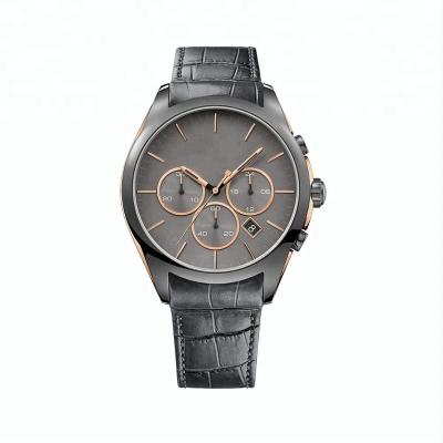 China Wholesale Watch Company Chronograph Quartz Wristwatch Stainless Steel Custom Watch for sale