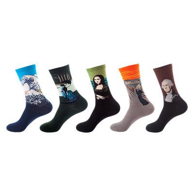 China Wholesale Funny Crazy Colorful Novelty Dress Fashion Men's Happy YL Socks Sporty Cotton Socks for sale