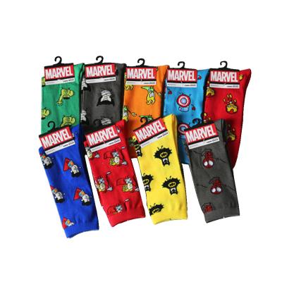 China Divertidos antibacterial de felices de hombres de calcetines de marvel de YUELI calcetines de mujeres d'un personalizado de por mayor de algodon d'Al de granel for sale