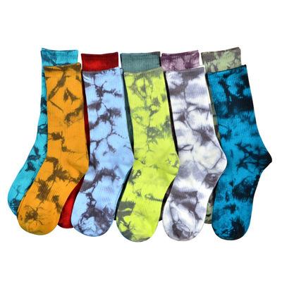 China YL Link Antibacterial Unisex Colorful Dye Socks Fashion Socks Women Winter Cotton Sports Socks Men for sale