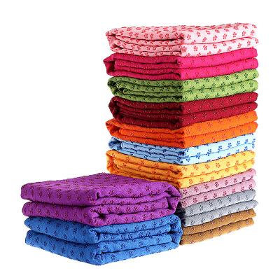 China YUELI Yoga Supplies Wholesale PVC Yoga Mat High Quality Cheap Anti Skid Widened Yoga Towel Mat for sale