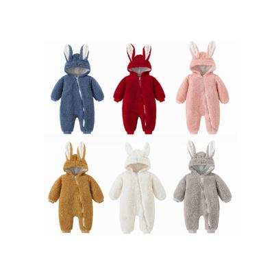 China YUELI OEM Baby Animal Newborn Baby Rompers Overalls Girls Boys Winter Cosplay Infant Cute Clothes Wholesale for sale