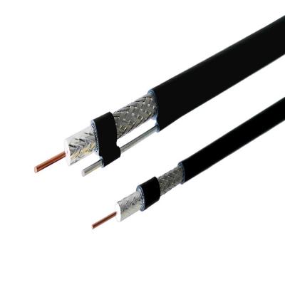 China Telecom Standard CATV MATV 3.0GHz Shield 60% Cover PVC Jacket 75Ohm Satellite Coaxial Cables RG6 for sale