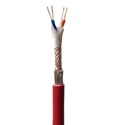 China Intelligent Fire Alarm Systems Fire-Rated 2 Hour Halogen Shielded 2 Pair Ci Free, Flame Retardant Thermoplastic Sheathed Communication Cable for sale