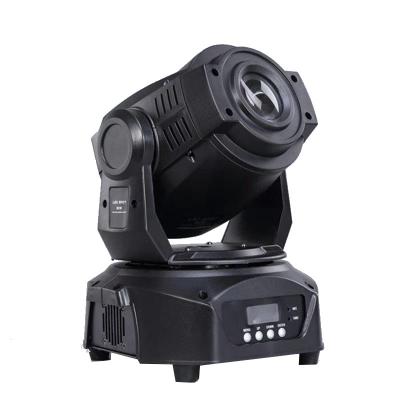 China Plastic 90W Led Two Wheels 3 Gobos Prism 90w Spot Moving Head for sale